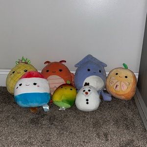 lot of squishmallows